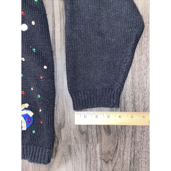Heirloom Collectibles Vintage Christmas Santa Sweater Size 14/16 - Picture 13 of 16